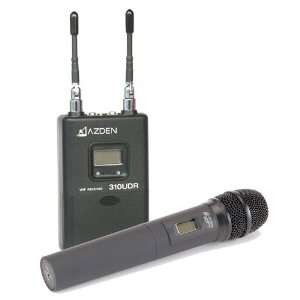  Azden 310HT UHF On Camera Handheld Wireless System 