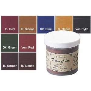   stains & colorants, Golden Ochre Yellow Fresco Colors, Package Of 8 Oz