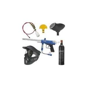   Kingman Spyder Paintball Gun Xtra Super Kit   Blue: Sports & Outdoors