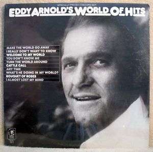 Eddy Arnolds World of Hits 2 x LPs SEALED SS  