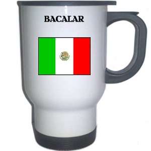  Mexico   BACALAR White Stainless Steel Mug: Everything 