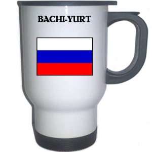  Russia   BACHI YURT White Stainless Steel Mug 