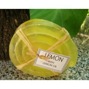  Swirl Lemon Flower Soap: Health & Personal Care