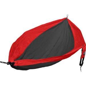  Eagles Nest Outfitters Double Deluxe Hammock Red/Charcoal 