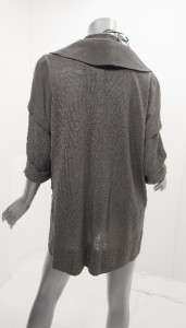 NWT CREA CONCEPT Gray Wool Sweater Artfully Designed 10  