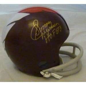  Sonny Jurgensen Autographed Washington Redskins Mini 