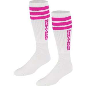   Virginia Mountaineers adidas Pink Breast Cancer Awareness Tube Socks