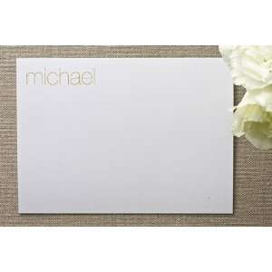  Michael Personalized Stationery by Prentiss Douthi 