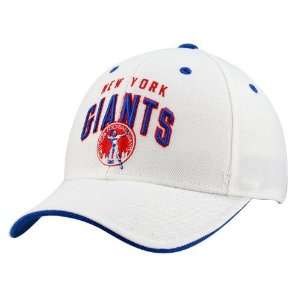   Giants White Retro Logo Structured Adjustable Hat: Sports & Outdoors