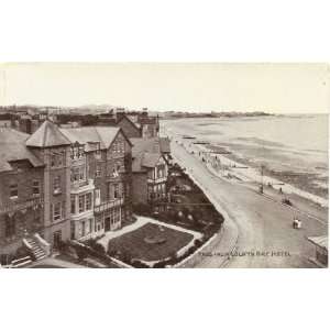 1920s Vintage Postcard View from Colwyn Bay Hotel Rhos on Sea Wales UK