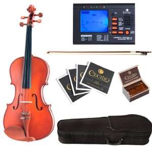  Cecilio CVA 400 16.5 Inch Rosewood Fitted Solid Wood Viola 