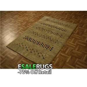  3 4 x 5 3 Shiraz Gabbeh Hand Knotted Persian rug
