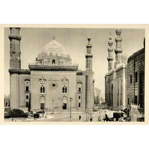  1937 Sultan Hassan Mosque Cairo Photogravure Hurlimann 
