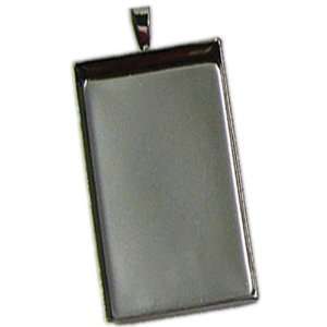  Jewelry Pendant 1X2 1/Pkg Rectangle