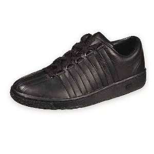  K SWISS Mens Classic Luxury Casual Shoe, Black SIZE 9 