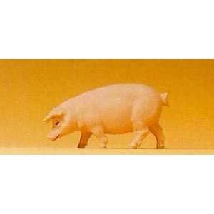    PIG   PREISER G SCALE MODEL TRAIN FIGURES 47046: Toys & Games