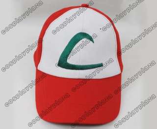 Pokemon Satoshi Ash Ketchum Baseball Cap Hat Cosplay  
