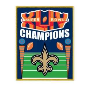  New Orleans Saints Official Logo Lapel Pin: Sports 
