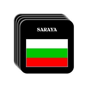  Bulgaria   SARAYA Set of 4 Mini Mousepad Coasters 