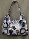 coach madison graphic op art sequin maggie 19180 nwt $