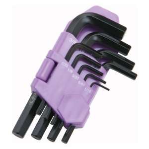   H8050 9 pc. Short Flat End Hex Key Wrench Set