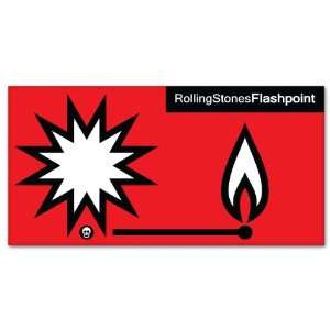  Rolling Stones Flashpoint bumper sticker decal 6 x 3 