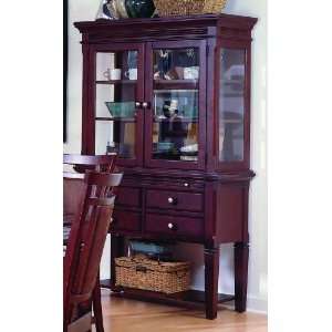   Collection Solid Wood China Cabinet/Buffet Hutch: Home & Kitchen