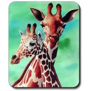  Decorative Mouse Pad Giraffes Animal: Electronics