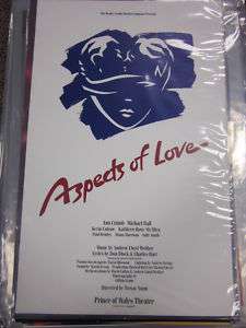 Aspects of Love Original London Poster  