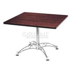  42 Lunchroom Table Square Mahogany