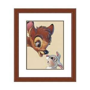  Disney Framed Art Bambi & Thumper   Friends Children: Home 