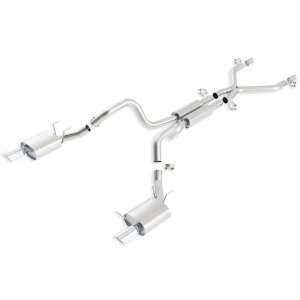  Borla 140389 Stainless Steel Cat Back System with X Pipe 