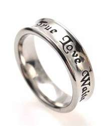 Truth Band True Love Waits Christian Purity Ring For Girls ♥ Size 