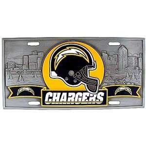  3D License Plate San Diego Chargers: Sports & Outdoors