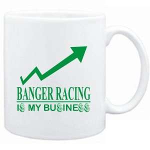  Mug White  Banger Racing  IS MY BUSINESS  Sports 