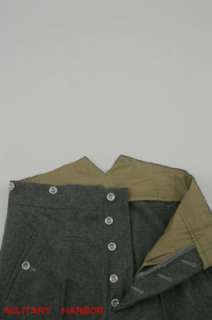   gebirgsjägers (mountain troop) stone gray wool trousers W36  
