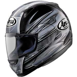  Arai Trident Profile Road Race Motorcycle Helmet   Silver 