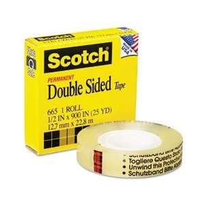  Scotch® 665 Double Sided Office Tape: Home & Kitchen