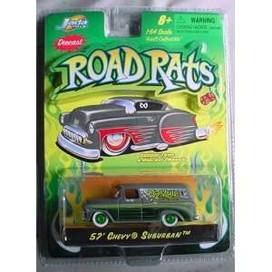    Road Rats 57 Chevy Suburban GRAY 1:64 Zombie: Toys & Games