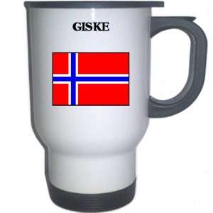  Norway   GISKE White Stainless Steel Mug Everything 