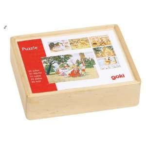  Goki   Cube Puzzle Fairy Tales Toys & Games