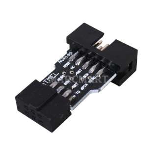   Standard 6PIN ISP Interface Adapter board f ATMEL AVRISP USBASP  