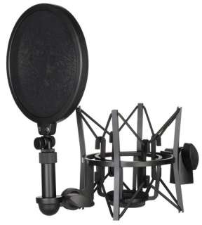Professional shock mount with integrated pop shield. Suits K2, NT1 A 