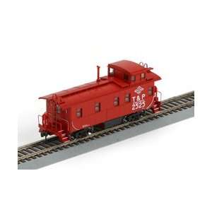  Athern Texas & Pacific Cupols Caboose #2525 Red HO Scale 