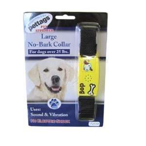   : Pettags Classic No Bark Large Dog Anti Barking Collar: Pet Supplies