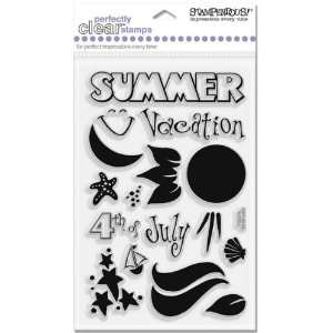  Summer Season   Stampendous Perfectly Clear Stamps Arts 