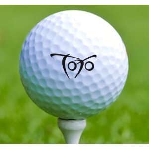  3 x Rock n Roll Golf Balls Toto: Musical Instruments