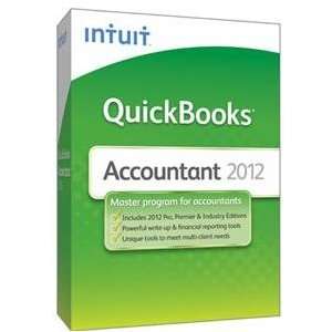  New   QB Premier Accountant 2012 by Intuit   417042 GPS 