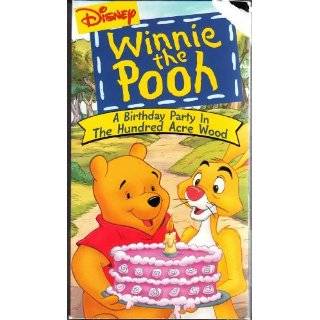 Winnie the Pooh A Birthday Party in the Hundred Acre Wood ( VHS Tape 