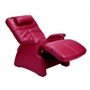  Zero Gravity Perfect Chair Transitional Leather: Red: Home & Kitchen